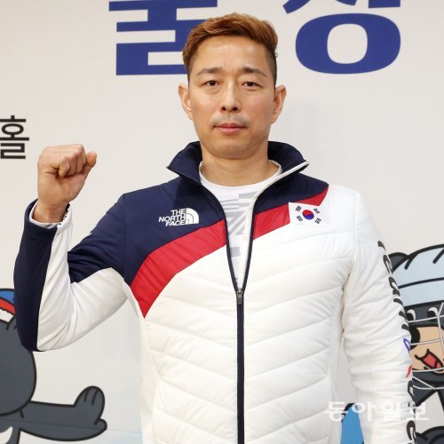 장애인아이스하키 대표팀 주장 한민수(48)