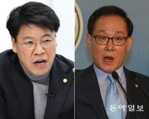 사진=자유한국당 장제원 수석대변인·이종혁 전 최고위원. 동아일보DB