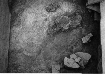 1-출토 당시 신라 가천동 고분 50호 모습
2-적장 머리 뼈가 따로 발견된 50호의 부곽
3-무덤 주인이 매장됐던 주곽