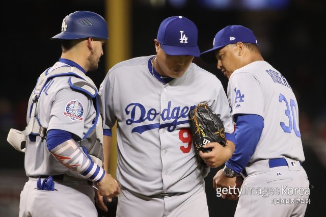 강판되는 류현진. 사진=게티이미지코리아