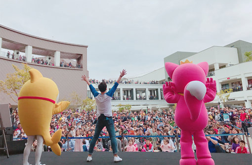 핑크퐁 율동 콘서트.