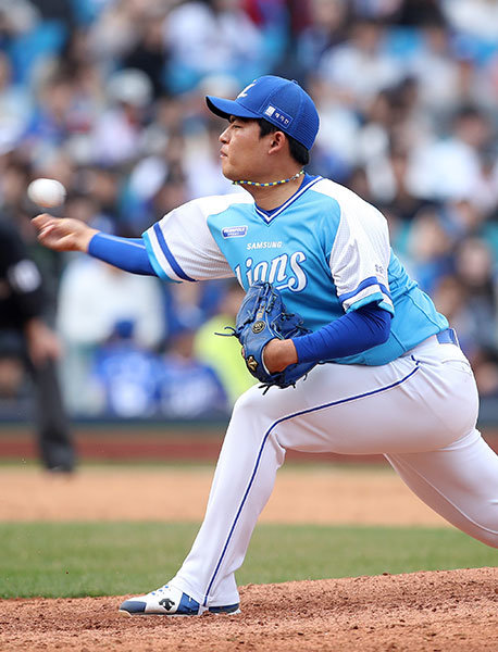 지난 두 시즌 동안 70이닝 이상 던진 삼성 심창민. 사진제공｜스포츠코리아