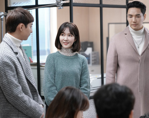 SBS 드라마 ‘브라보 마이 라이프’에서 드라마에 출연하기 위해 오디션을 보는 장면. 사진제공｜SBS ‘브라보 마이 라이프’