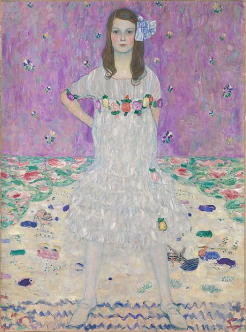 구스타프 클림트作. 메다 프리마베시의 초상. 1912∼1913년.