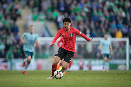 축구대표팀 손흥민. 사진제공｜대한축구협회