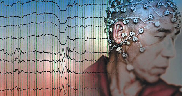 뇌파를 측정해 사람의 감정 상태까지 읽어내는 인공지능(AI) 기술.