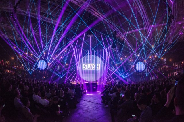 < 2017 슬러시 행사장 모습, 출처: 슬러시 홈페이지 >