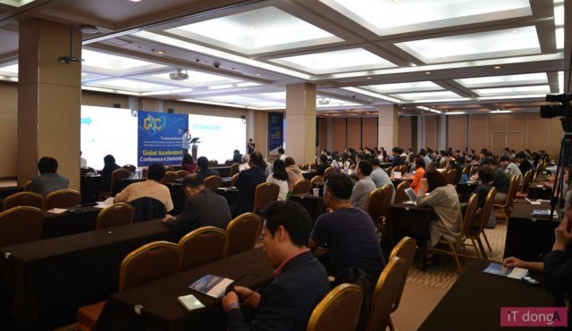 < 2018 글로벌 액셀러레이터 컨퍼런스 & 데모데이(GACD) >(출처=IT동아)