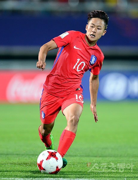 축구대표팀 이승우. 스포츠동아DB