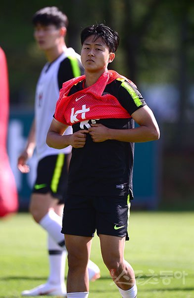 축구대표팀 이승우. 스포츠동아DB
