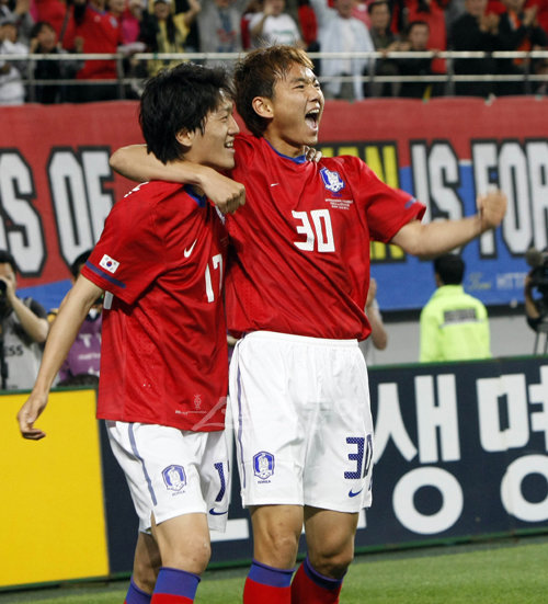 지난 2010년 당시 한국과 에콰도르의 평가전. 스포츠동아DB