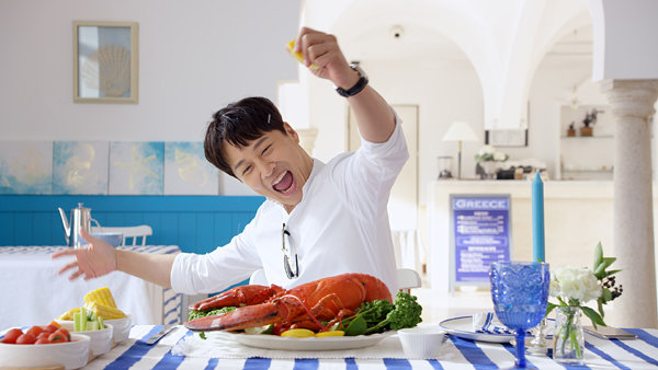 ▲ 롯데관광의 TV CF 속 한 장면