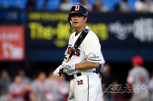 두산 김재환. 스포츠동아DB