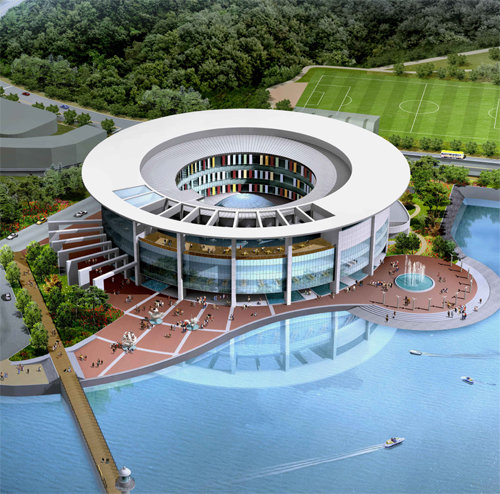 국립인천해양박물관 조감도.