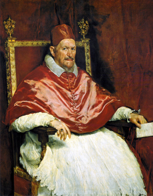 디에고 벨라스케스 ‘교황 이노센트 10세의 초상’, 1650년