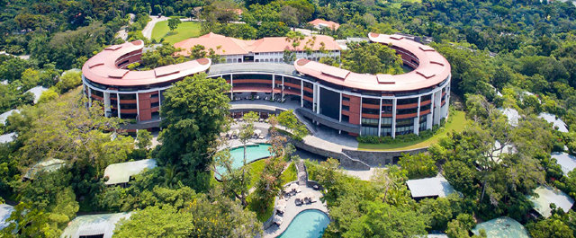 싱가포르 정부는 샹그릴라 호텔에 이어 5일 센토사섬 일대를 특별행사구역으로 지정했다. 카펠라 호텔 제공