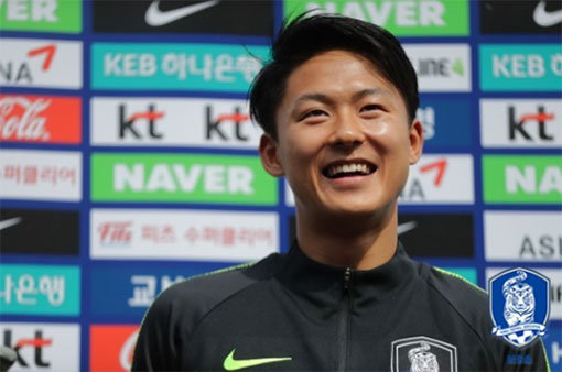 축구대표팀 이승우. 사진제공｜대한축구협회