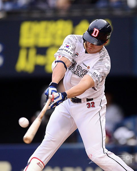 두산 김재환. 스포츠동아DB