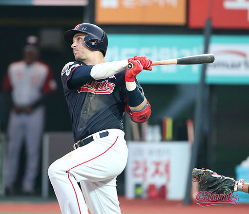 롯데 번즈. 사진제공｜롯데 자이언츠