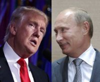(왼쪽부터) 트럼프 대통령, 푸틴 대통령