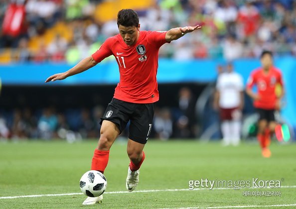 대한민국 축구대표팀 황희찬. 사진=게티이미지코리아