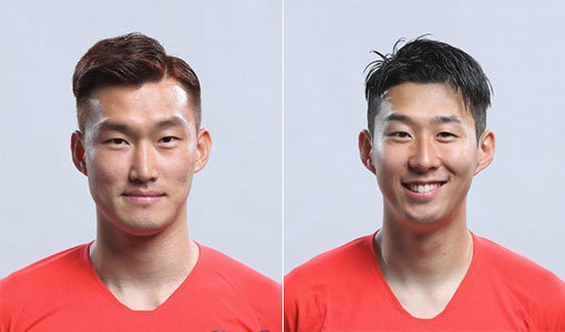 대한민국 축구대표팀 장현수-손흥민(오른쪽). 사진제공｜대한축구협회