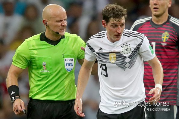 코뼈가 부러진 독일 축구대표팀 세바스티안 루디. 사진=게티이미지코리아