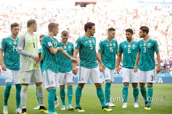 독일 축구대표팀 선수들. 사진=게티이미지코리아