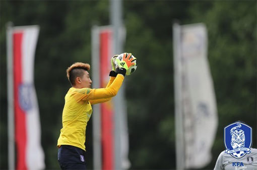 대한민국 축구대표팀 골키퍼 조현우. 사진제공｜대한축구협회