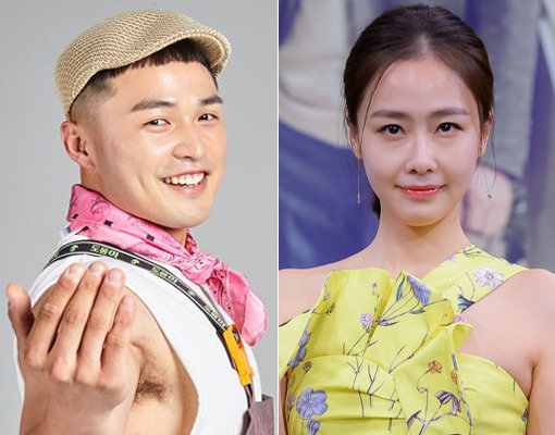 래퍼 겸 방송인 마이크로닷(왼쪽)-연기자 홍수현. 사진｜채널A·스포츠동아DB