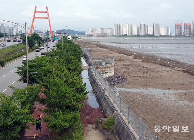 인천 남동국가산업단지 남쪽 해안도로 일대 2.4㎞의 군 철책. 올해 말까지 철거된 후 시민 친수공간이 조성될 예정이다. 김영국 채널A 스마트리포터 press82@donga.com