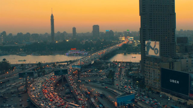 지난해 이집트에서 우버 운전기사로 활동한 사람은 15만7000명이다. 2014년 서비스를 시작해 불과 4년여 만에 급성장했다. 높은 실업률과 악화된 이집트 경제 상황이 우버의 성장을 도왔다. 우버 홈페이지 화면
