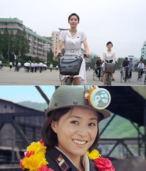 12일 개막하는 제22회 부천국제판타스틱영화제에서 상영되는 북한 영화 ‘우리집 이야기’(위쪽)와 ‘김동무는 하늘을 난다’. 사진제공｜부천국제판타스틱영화제