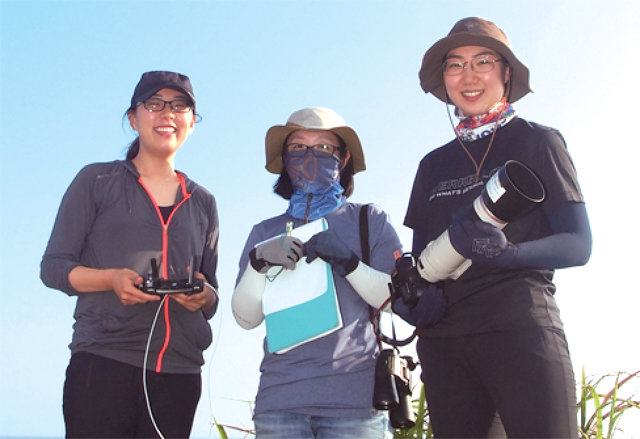 김미연, 장수진, 하정주 연구원(왼쪽부터).