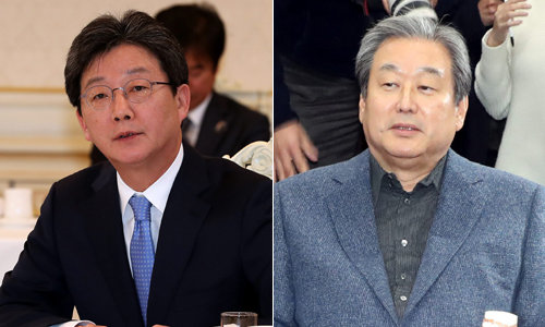 유승민 바른미래당 전 공동대표(왼쪽)와 김무성 자유한국당 의원. 사진=동아일보DB