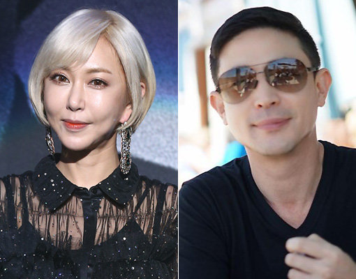 걸그룹 S.E.S 출신 슈(왼쪽)-그룹 잼 출신 황현민. 사진｜동아닷컴DB·황현민 페이스북