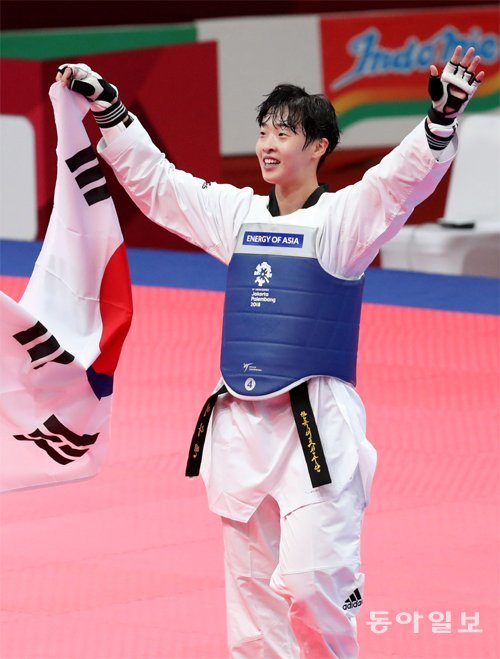 ‘닥공 태권’ 이다빈, 2연속 금메달… 여자 67kg초과급 우승