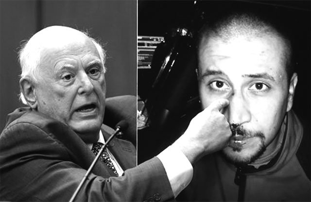 ‘진실을 읽는 시간’의 저자 빈센트 디 마이오가 법정에서 배심원단에 설명하는 모습. 소소의책 제공