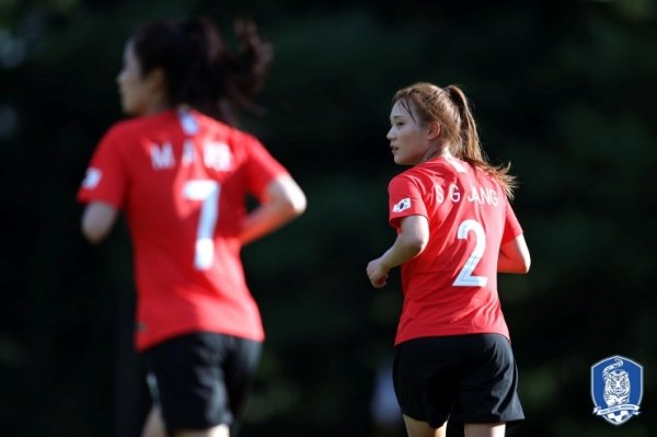 한국 여자축구 대표팀. 사진=대한축구협회