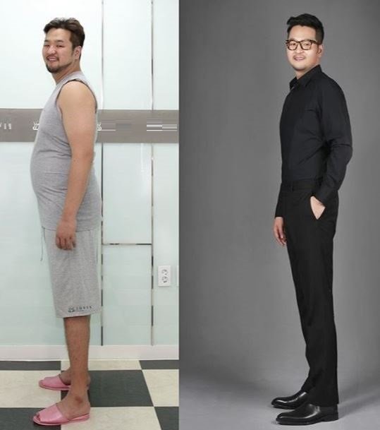 사진=김태우 다이어트 Before&After(A 사)