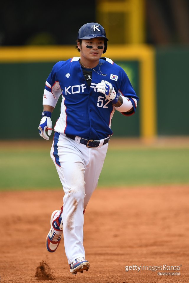 2018자카르타-팔렘방아시안게임 한국 야구대표팀 박병호. 사진=게티이미지코리아