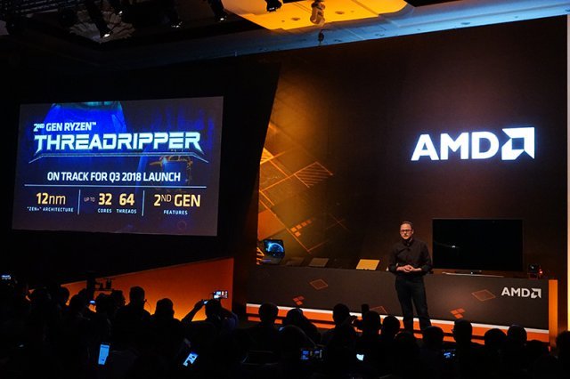 컴퓨텍스 2018 기간 중 발표된 32코어의 2세대 쓰레드리퍼(출처=IT동아)