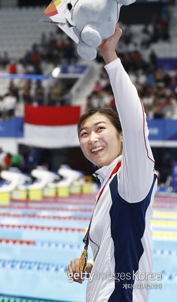 2018자카르타-팔렘방아시안게임 일본 수영대표팀 이케에 리카코. 사진=게티이미지코리아