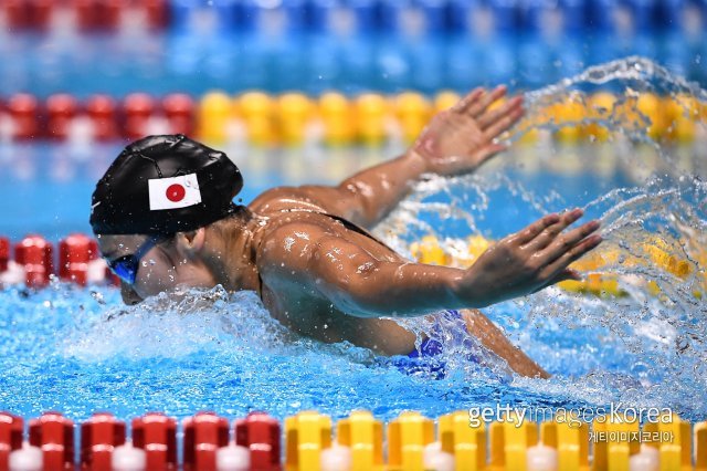 2018자카르타-팔렘방아시안게임 일본 수영대표팀 이케에 리카코. 사진=게티이미지코리아