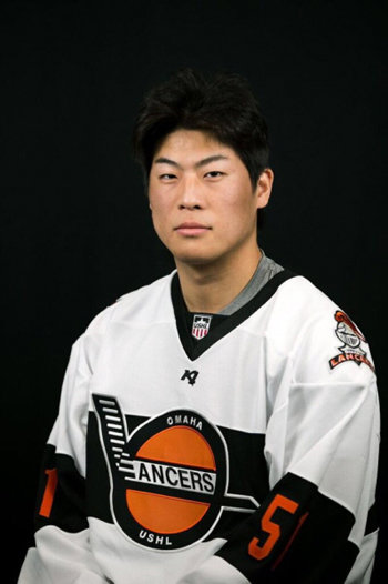 한국 아이스하키 사상 최초로 USHL에 진출한 최영훈 선수.