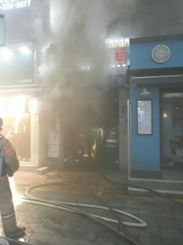 화재 현장 모습.(경기도재난안전본부 제공)