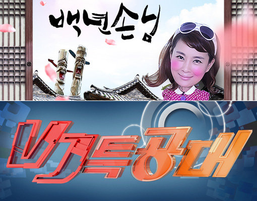 폐지된 프로그램 SBS ‘백년손님’(위쪽)과 KBS 2TV ‘VJ 특공대’. 사진제공｜SBS·KBS