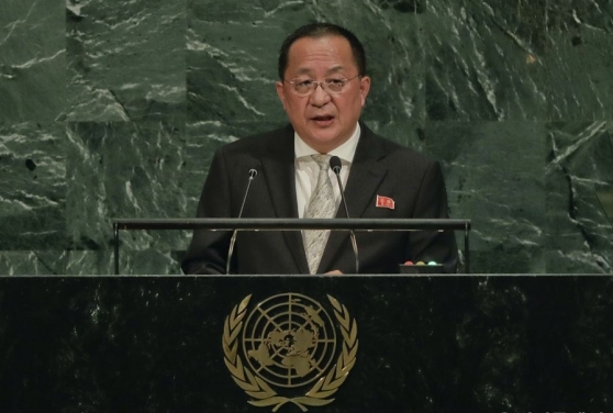 리용호 북한 외무상