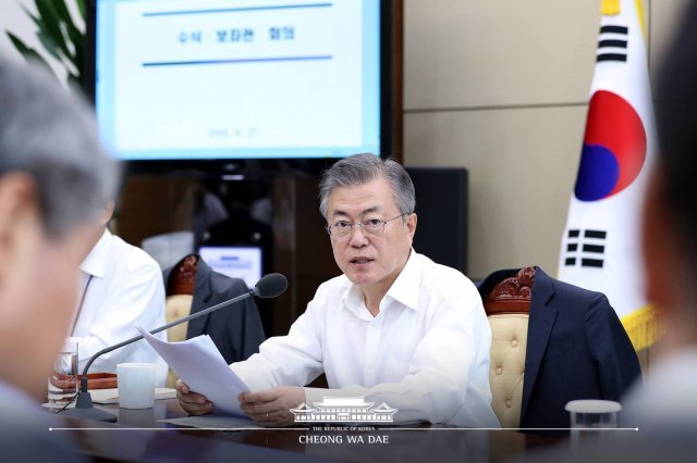 문재인 대통령.(청와대 페이스북) 2018.8.27/뉴스1