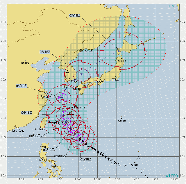 사진=미국 합동태풍경보센터(JTWC)